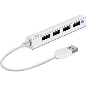 speedlink USB-Hub SNAPPY SLIM 4-fach weiß