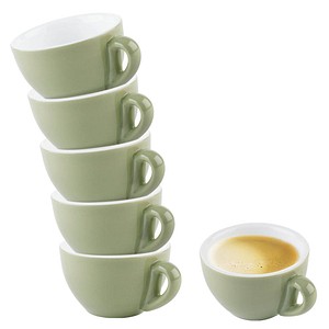 APS Kaffeetassen Snug grün 0,2 l, 6 St.