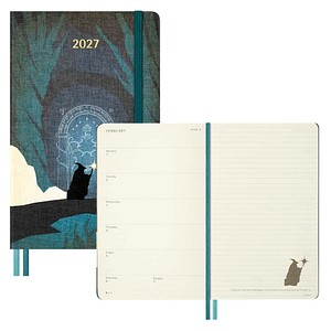 MOLESKINE Buchkalender Der Herr der Ringe 2027 blau, 1 St.