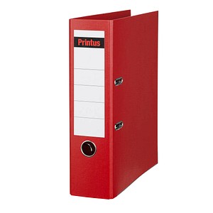 Printus Ordner rot Kunststoff 8,0 cm DIN A4, 1 St.