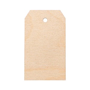 Rayher Geschenkanhänger natur Holz ohne Motiv, 1 St.