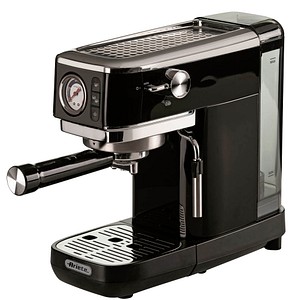 Ariete Slim Moderna Siebträgermaschine schwarz