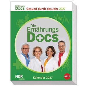 Heye Abreißkalender Die Ernährungs-Docs-Gesundheit durch das Jahr 2027, 1 St.