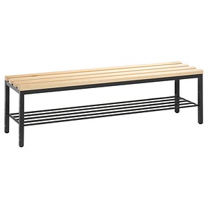 CP Garderobenbank mit Schuhrost Basic 8051-010 S10001 buche Holz 150,0 cm