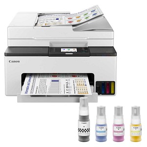 AKTION: Canon MAXIFY GX2051 4 in 1 Tintenstrahl-Multifunktionsdrucker weiß mit 30 Euro CashBack