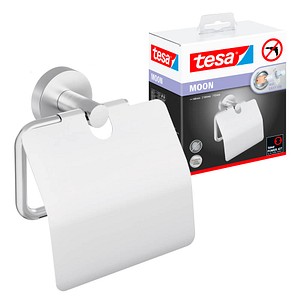tesa Toilettenpapierhalter MOON silber, 1 St.