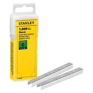 STANLEY Tackerklammern Typ G 8 mm, 1.000 St.