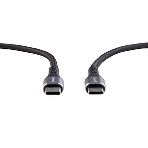Intenso USB C Kabel 2,0 m schwarz, 2 St.