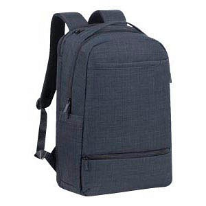RIVACASE Laptoptasche Biscayne 8365 Kunstfaser schwarz 8365 BLACK bis 44,0 cm (17,3 Zoll)