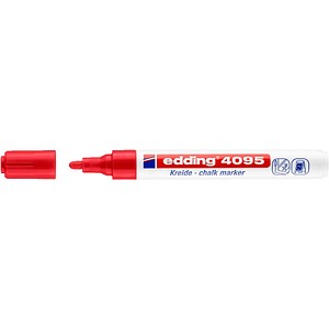 edding 4095 Kreidemarker rot 2,0 - 3,0 mm, 1 St.