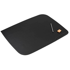 LEITZ Schreibtischunterlage schwarz Kunststoff 65,0 x 50,0 cm, 1 St.