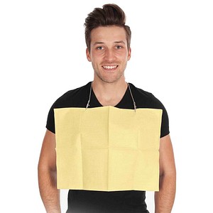 HYGOSTAR Patientenservietten gelb 2-lagig 46,0 x 33,0 cm, 125 St.