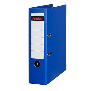 Printus Ordner blau Kunststoff 8,0 cm DIN A4 Printus Ordner blau Kunststoff 8,0 cm DIN A4