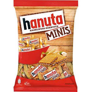 hanuta Haselnuss-Schnitten minis 200,0 g, 19 St.