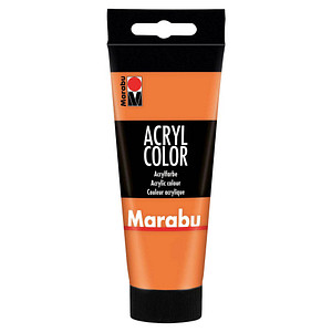 Marabu Acrylfarbe orange 100 ml, 1 St.