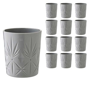 GRAMONTY Kaffeetassen Premium grau 350,0 ml, 12 St.