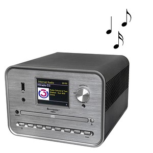 soundmaster ICD1050SW Internetradio grau