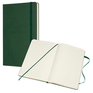 MOLESKINE Notizbuch ca. DIN A5 liniert, myrtengrün Hardcover 240 Seiten, 1 St.