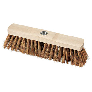 Nölle Besenkopf Industriebesen braun Holz 30,0 cm breit