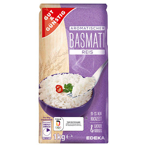 GUT&GÜNSTIG Basmati Reis 1,0 kg, 1 St.