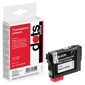 dots  schwarz Druckerpatrone kompatibel zu EPSON T10H1