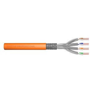 DIGITUS Ethernet Netzwerkkabel DK-1743-VH-050 50,0 m orange 1.200 MHz, 1 St.