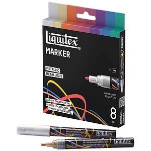 Liquitex® Metallic Acrylstifte-Set farbsortiert 2,0 mm, 1 Set