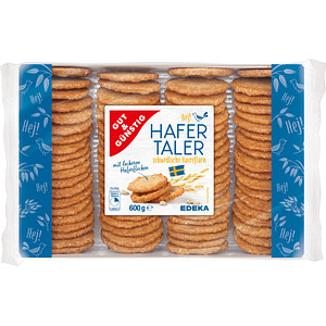 GUT&GÜNSTIG Hafertaler Kekse 600,0 g, 1 St.