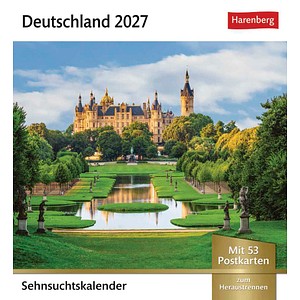 Harenberg Postkartenkalender Deutschland 2027, 1 St.
