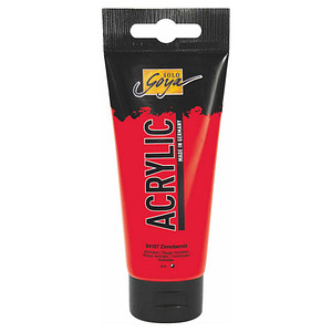 KREUL SOLO GOYA Acrylfarbe zinnoberrot 100,0 ml, 1 St.