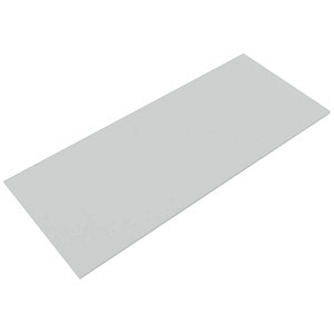 ith möbel Tischplatte platingrau rechteckig 140,0 x 60,0 x 2,5 cm