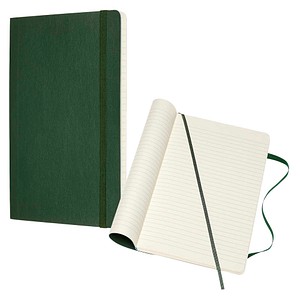 MOLESKINE Notizbuch ca. DIN A5 liniert, myrtengrün Softcover 240 Seiten, 1 St.