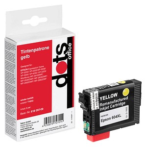 dots  gelb Druckerpatrone kompatibel zu EPSON T10H3