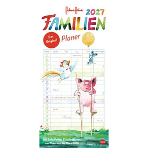 Heye Familienkalender Helme Heine 2027, 1 St.