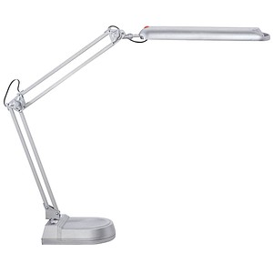 MAUL MAULatlantic LED Schreibtischlampe silber 9 W