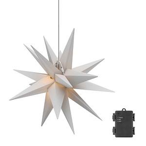 goobay 3D LED Weihnachtsstern weiß, 1 St.