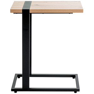 HAKU Möbel Beistelltisch rechteckig Spanplatte bergen-eiche 24,0 x 49,0 x 64,0 cm, 1 St.
