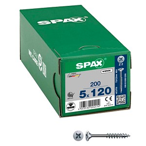 SPAX® Universalschrauben Z2 Senkkopf WIROX 1081010501205 5 mm x 120 mm, 200 St.