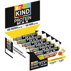 BE-KIND 34% Caramel Peanut Crisp Proteinriegel 12x 60,0 g, 12 St.