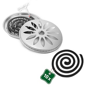 GARDIGO Räucherbox Citronella silber, 1 Set