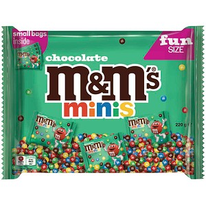 m&m's Minis Schokolade 220,0 g, 1 St.
