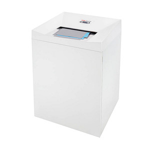 HSM Pure 830 Aktenvernichter mit Partikelschnitt P-4, 4,5 x 30 mm, bis 35 Blatt, weiß