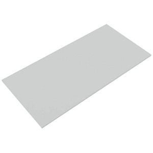 ith möbel Tischplatte platingrau rechteckig 120,0 x 60,0 x 2,5 cm