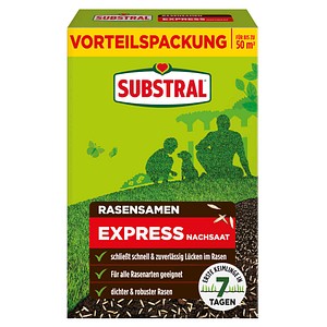 SUBSTRAL® Express Nachsaat Rasensamen 1,0 kg