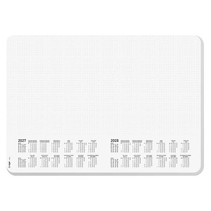 SIGEL Schreibtischunterlage Dotted 2027/2028 weiß/schwarz Papier 42,0 x 29,7 cm, 30 Blatt