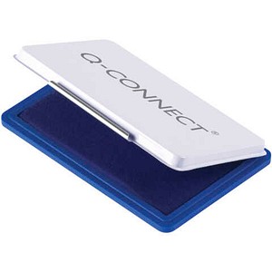 Q-CONNECT Stempelkissen blau 11,0 x 7,0 cm, 1 St.