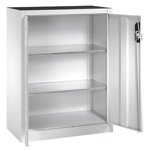 CP Stahlschrank 8520-000 S10093 lichtgrau 2 Fachböden 93,0 x 40,0 x 120,0 cm, aufgebaut, 1 St.