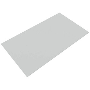 ith möbel Tischplatte platingrau rechteckig 140,0 x 80,0 x 2,5 cm