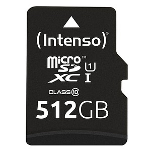 Intenso Speicherkarte microSDXC-Card PREMIUM 512 GB