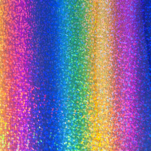 plottiX EffektFlex Aufbügelfolie regenbogen Effekt-Folie 32,0 x 50,0 cm,  1 Rolle